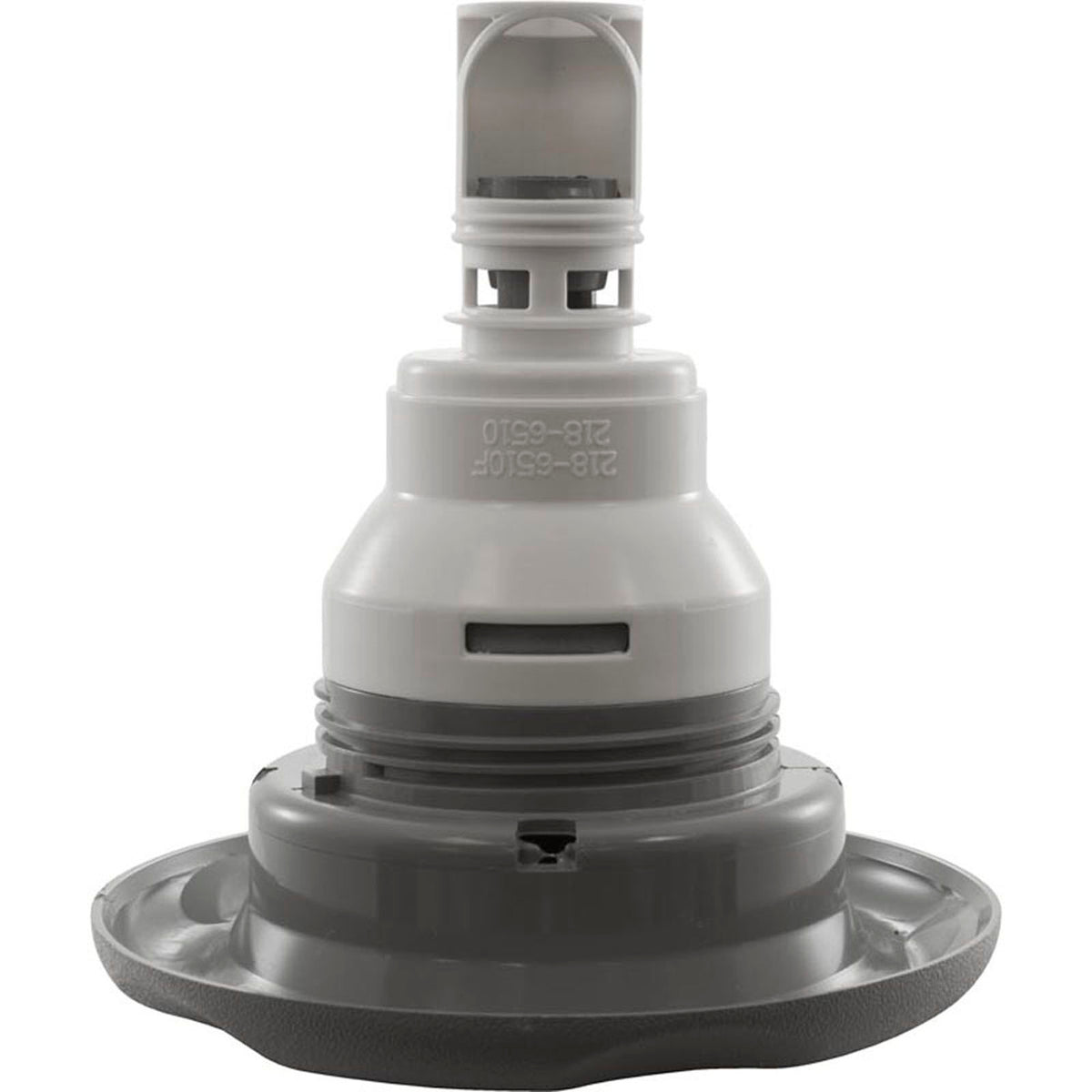 Jet Intl, WW Power Storm, 5"fd, Massage, Txt Scal, Gry, Thd