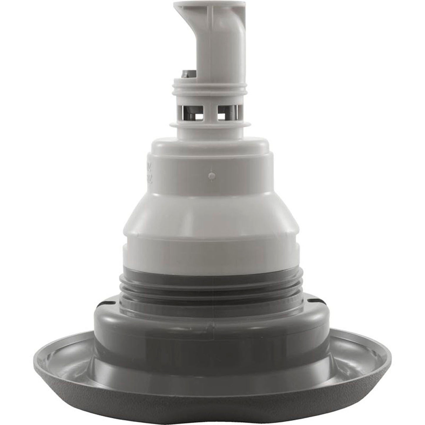 Jet Intl, WW Power Storm, 5"fd, masaje, escala de texto, Gry, Thd