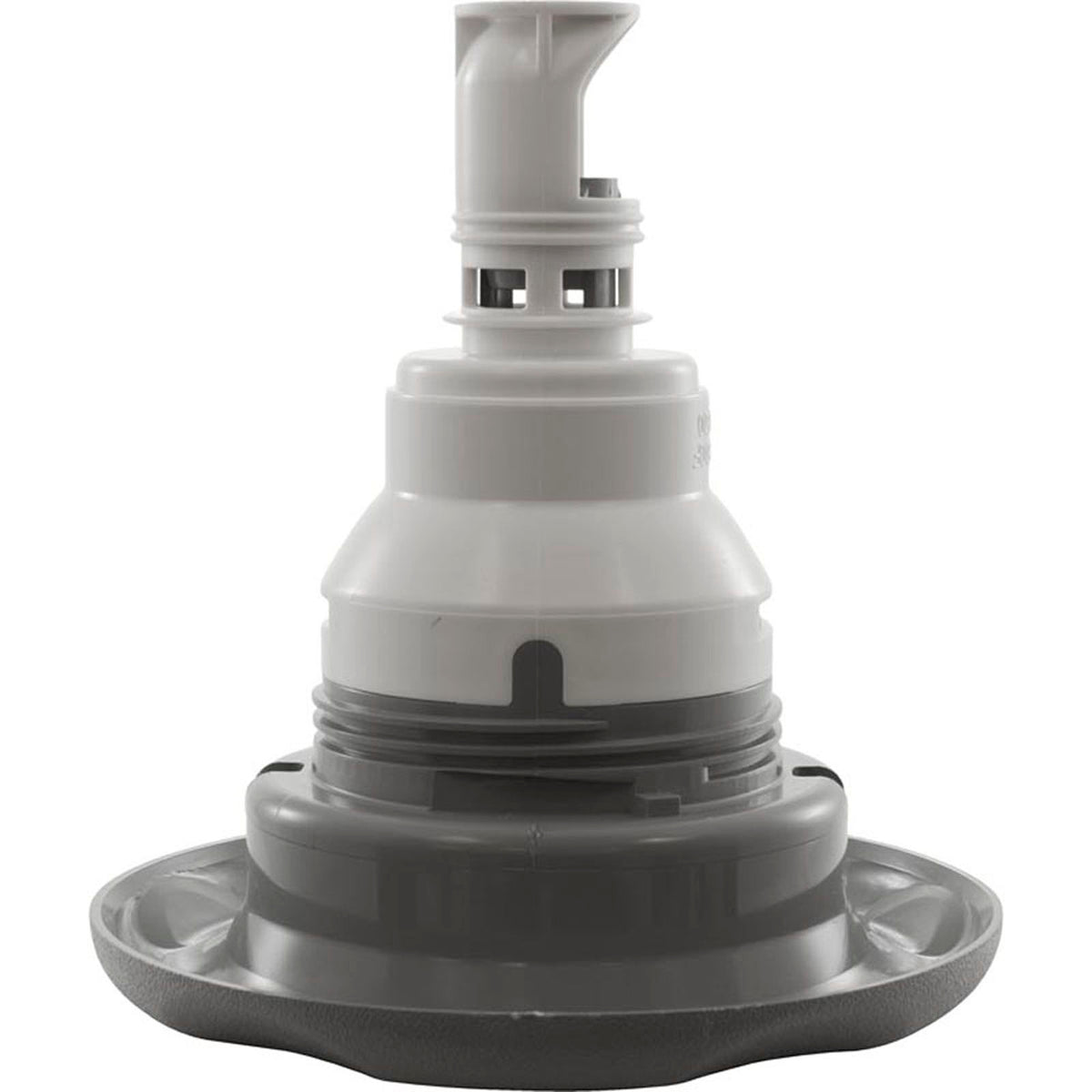 Jet Intl, WW Power Storm, 5"fd, Massage, Txt Scal, Gry, Thd