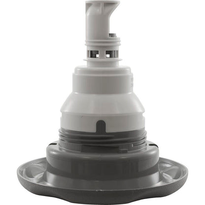 Jet Intl, WW Power Storm, 5"fd, masaje, escala de texto, Gry, Thd