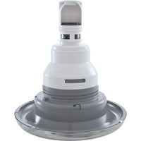 Jet Intl, WW Power Storm, 5"fd, Massage, Smth, SS/Gry, Thd