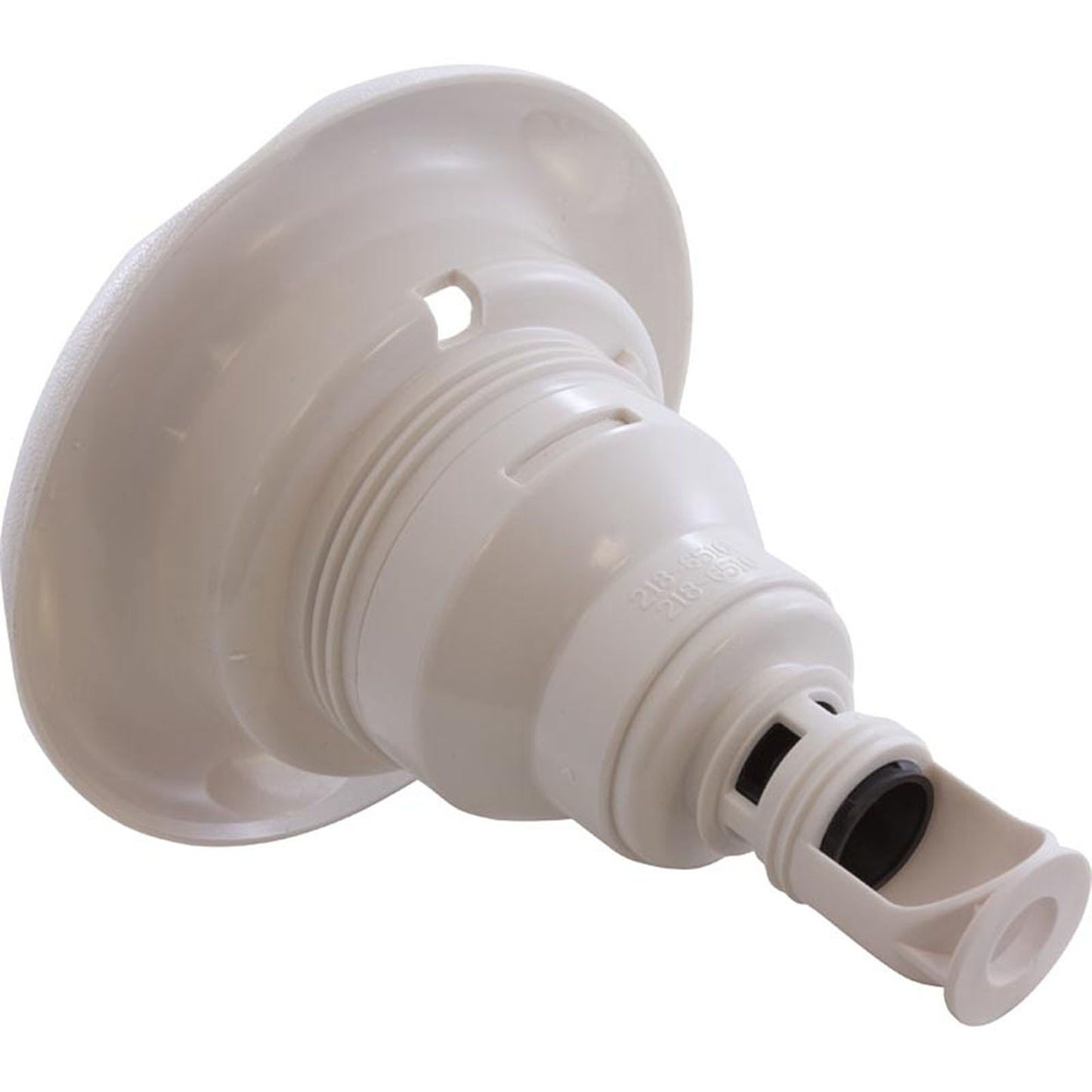 Jet Intl, WW Power Storm, 5"fd, Dir/Rfld, Textured Scal, Wht, Thd