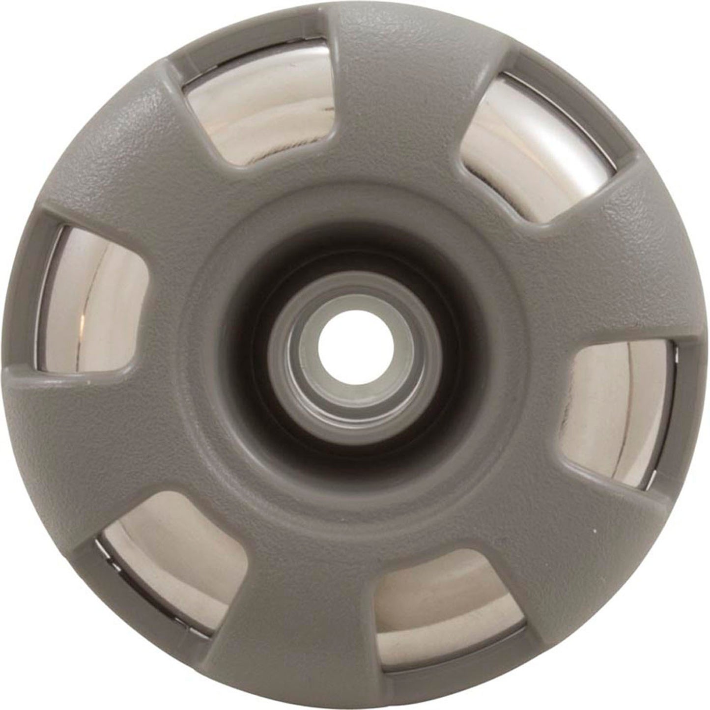 Jet Intl, WW Cluster Storm, 2-1/4" fd, corona, acero inoxidable/gris