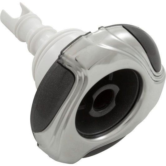 Jet Intl, WW Mini Storm, 3-1/4" fd, Dir, Luxe, SS/Dk Gry, Rosca