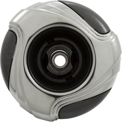 Jet Intl, WW Mini Storm, 3-1/4"fd, Dir, Luxe, SS/Dk Gry, Thd