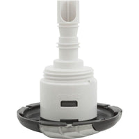 Jet Intl, WW Mini Storm, 3-1/4"fd, Dir, Luxe, SS/Dk Gry, Thd