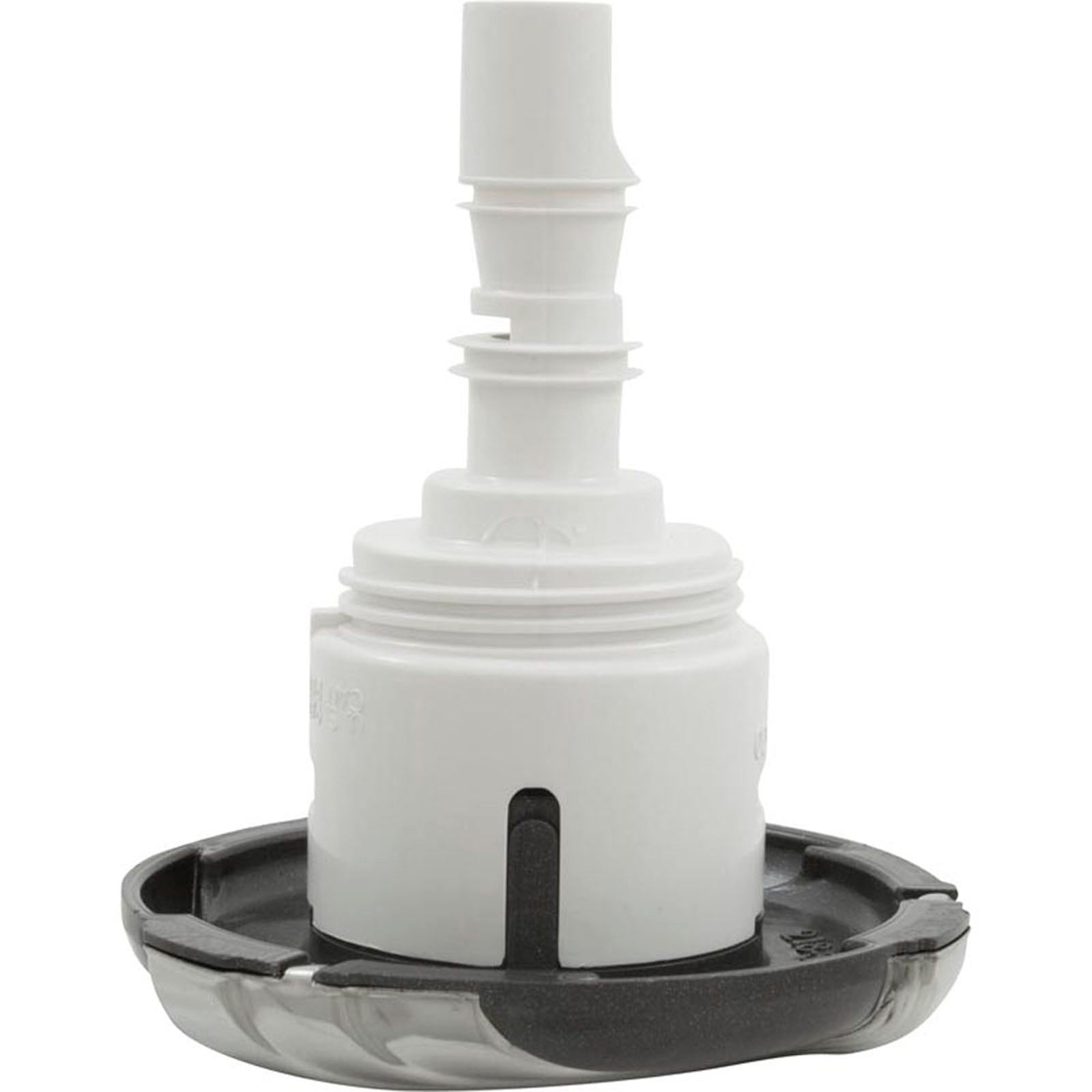 Jet Intl, WW Mini Storm, 3-1/4"fd, Dir, Luxe, SS/Dk Gry, Thd