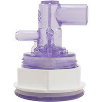 Jet Body, WW Mini Storm, a3/8"sb, w3/4"sb, Thd, Clear