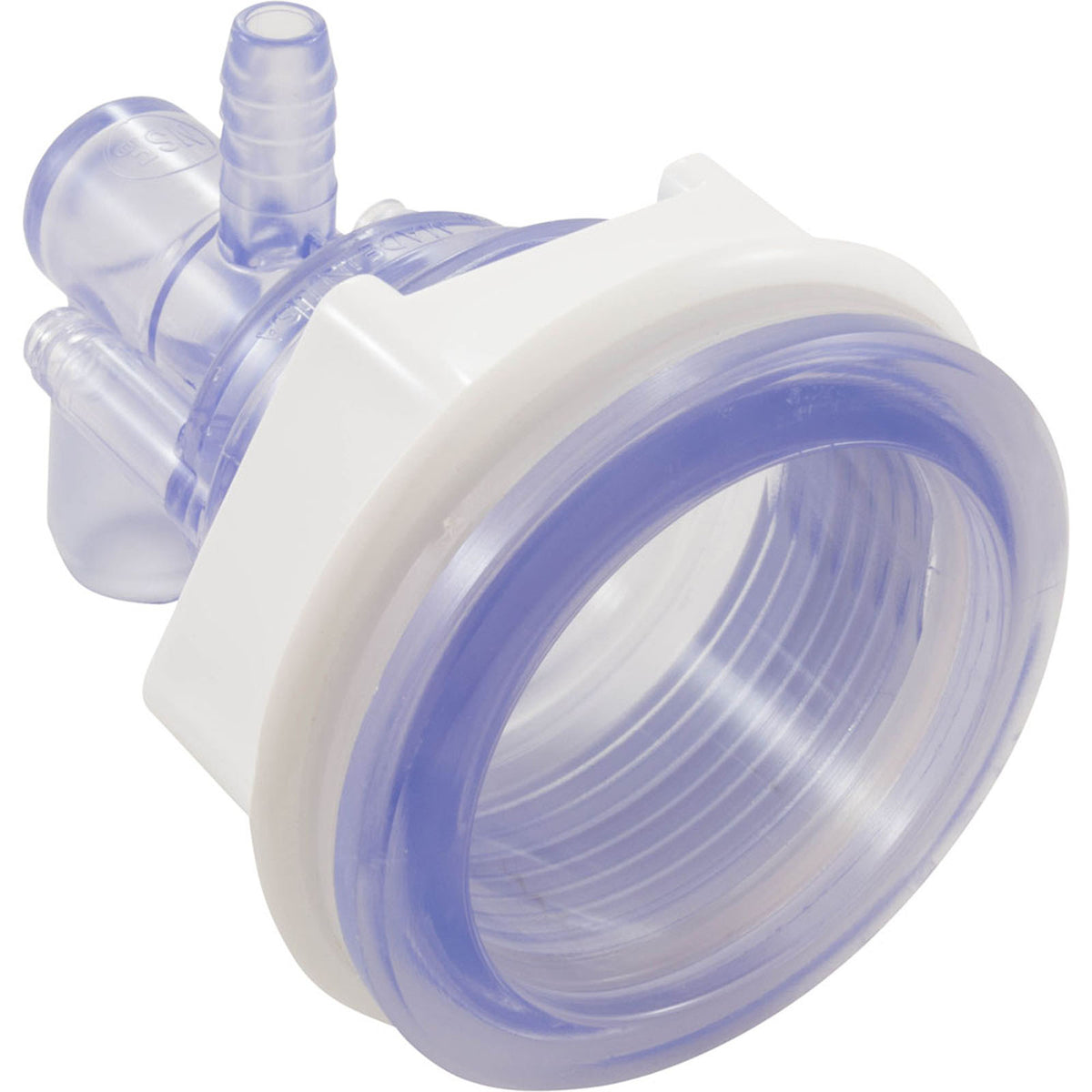 Jet Body, WW Poly Storm, a3/8"sb, w3/4"s, Thd, Clear
