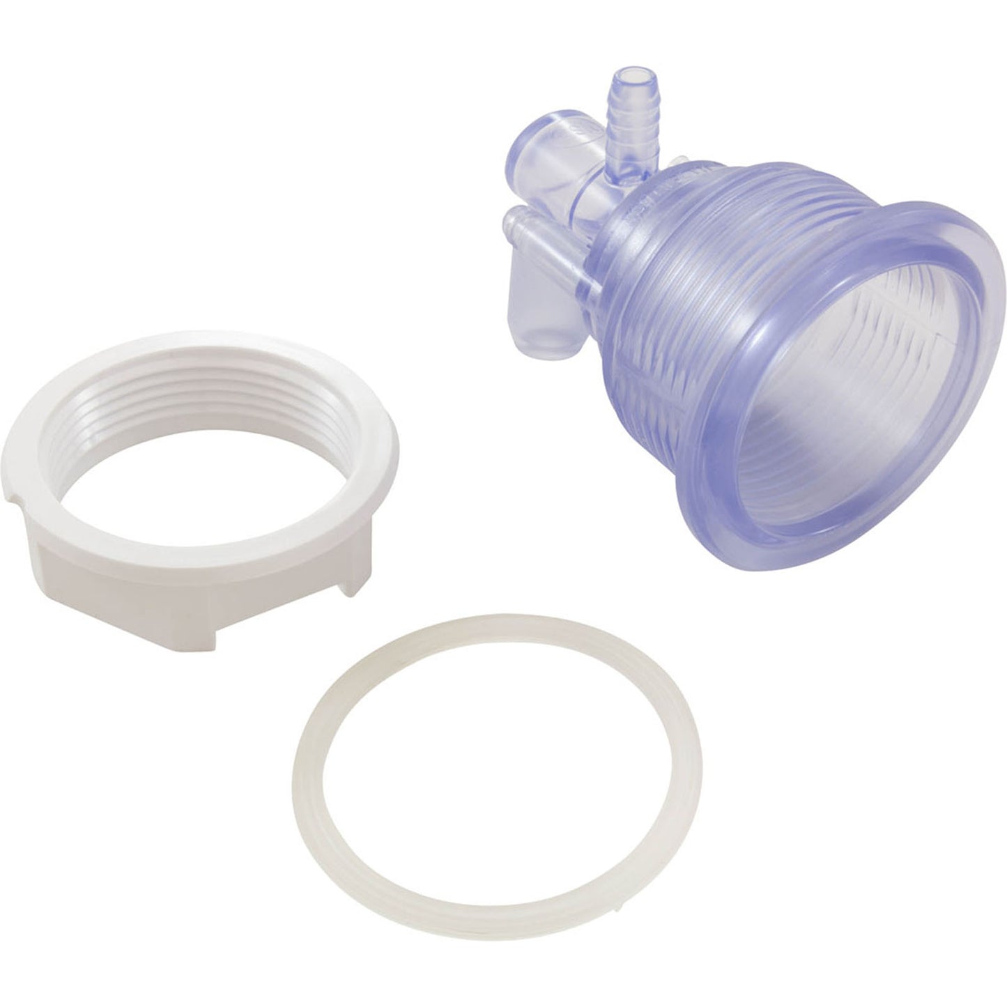 Jet Body, WW Poly Storm, a3/8"sb, w3/4"s, Thd, Clear