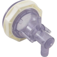 Jet Body, WW Power Storm, 3-3/4"hs, a3/8"b, w3/4"b, Thd, Clear