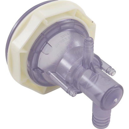 Jet Body, WW Power Storm, 3-3/4"hs, a3/8"b, w3/4"b, Thd, Clear