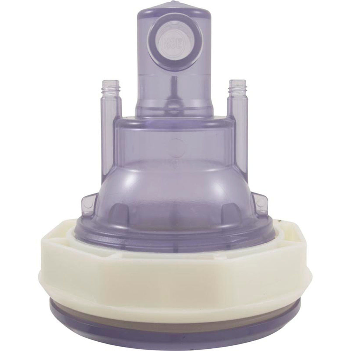 Jet Body, WW Power Storm, 3-3/4"hs, a3/8"b, w3/4"b, Thd, Clear