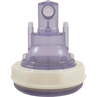 Jet Body, WW Power Storm, 3-3/4"hs, a3/8"b, w3/4"b, Thd, Clear