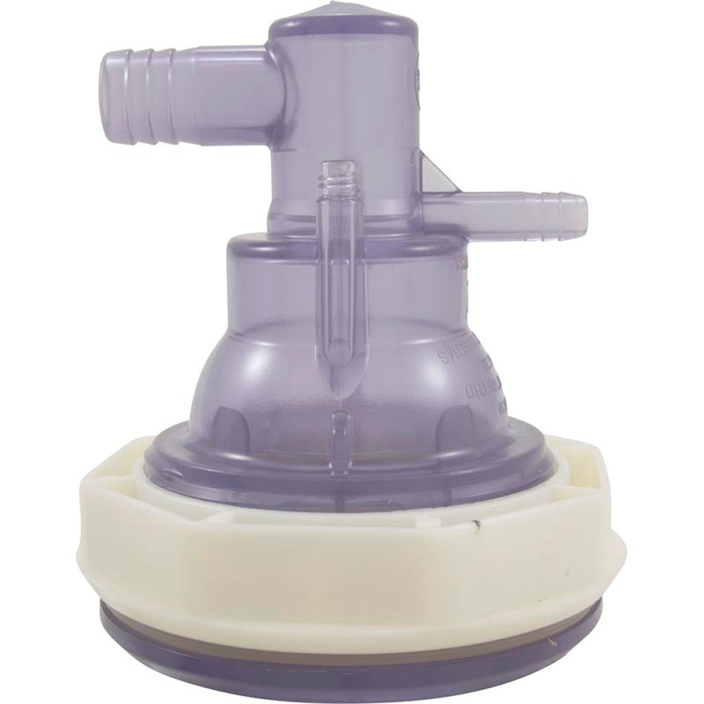 Jet Body, WW Power Storm, 3-3/4"hs, a3/8"b, w3/4"b, Thd, Clear