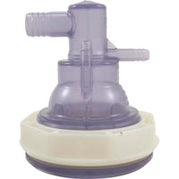 Jet Body, WW Power Storm, 3-3/4"hs, a3/8"b, w3/4"b, Thd, Clear