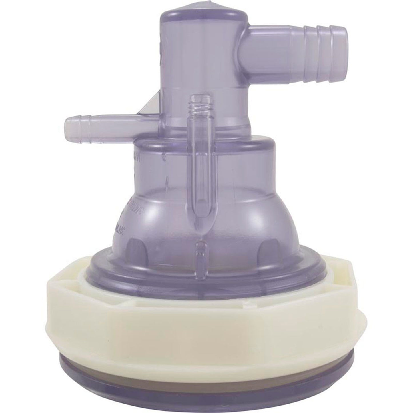 Jet Body, WW Power Storm, 3-3/4"hs, a3/8"b, w3/4"b, Thd, Clear