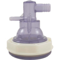 Jet Body, WW Power Storm, 3-3/4"hs, a3/8"b, w3/4"b, Thd, Clear