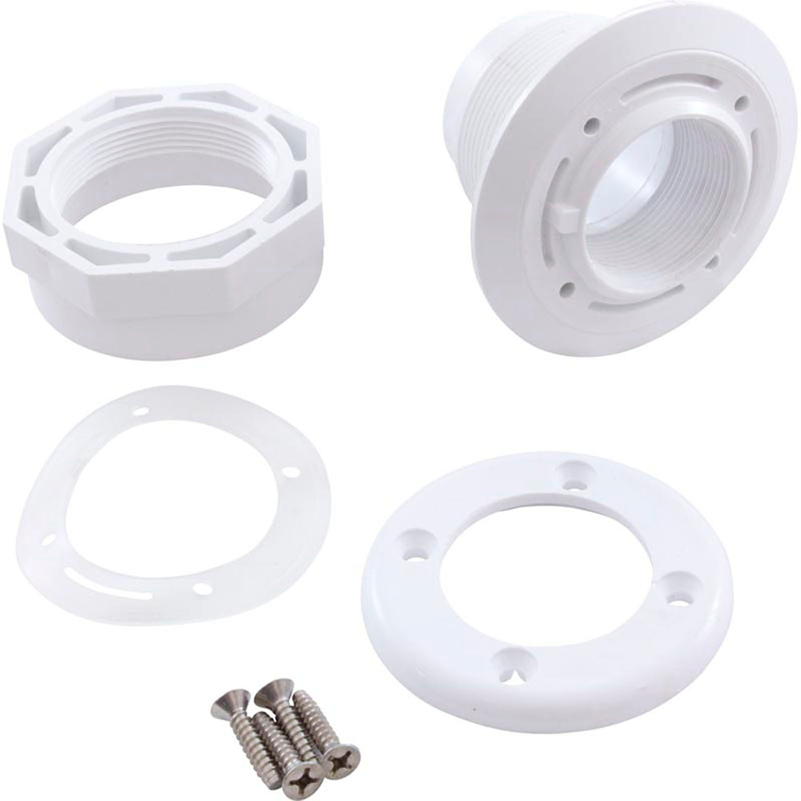 Wall Fitting, Waterway Vinyl, 3"hs, 1-1/2"s x 1-1/2"mpt