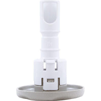 Jet Intl, WW Cluster Storm, 2"fd, Dir, Text Scal, Sterling Silver