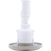 Jet Intl, WW Cluster Storm, 2"fd, Dir, Text Scal, Sterling Silver