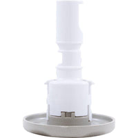 Jet Intl, WW Cluster Storm, 2"fd, Dir, Text Scal, Sterling Silver