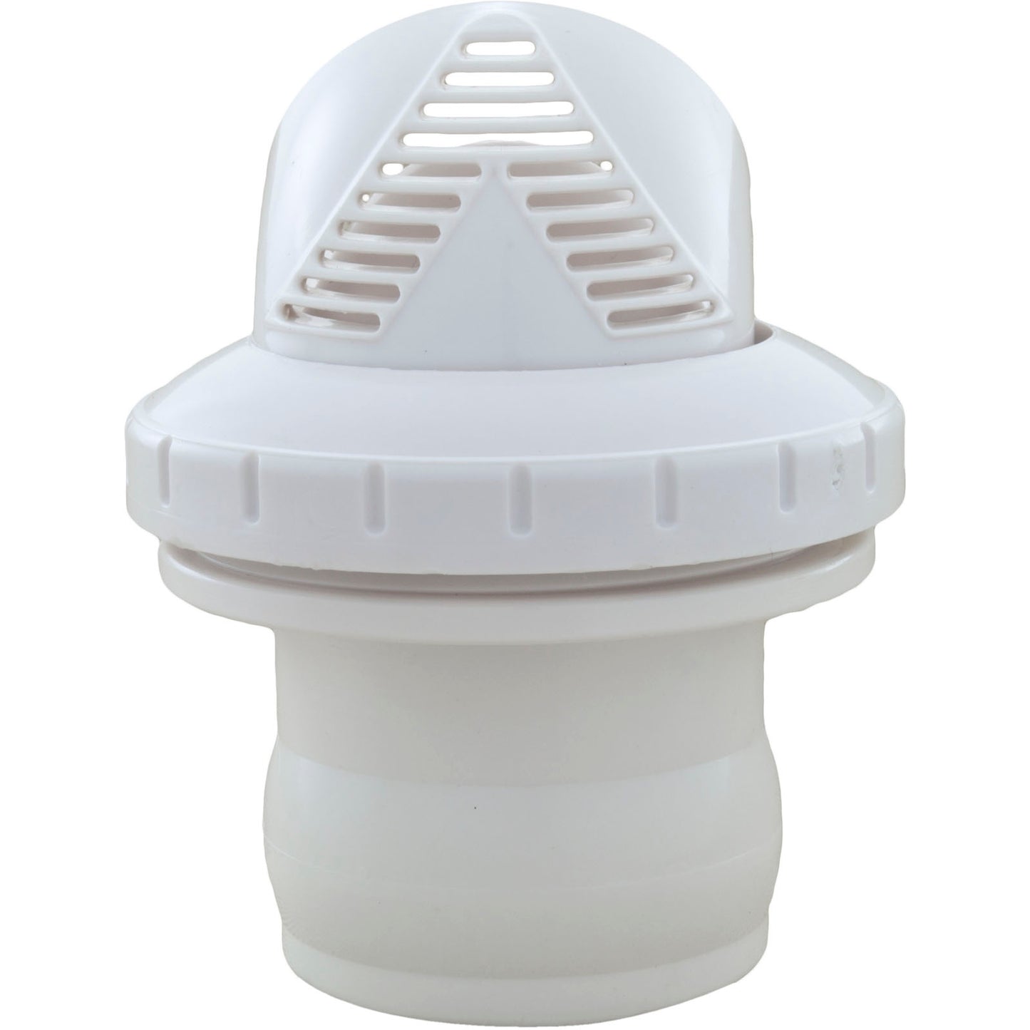 Inlet Fitting, Infusion Venturi, 1-1/2"s Self Align, White