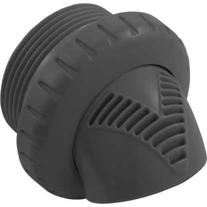 Inlet Fitting, Infusion Venturi, 1-1/2"mpt, Dk Gray