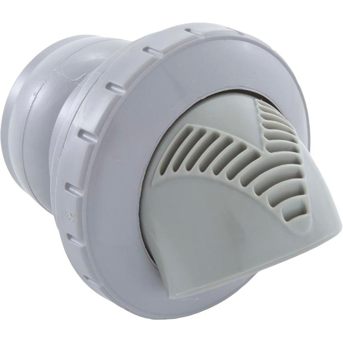 Inlet Fitting, Infusion Venturi, 1-1/2" Insider Glulss, LtGray