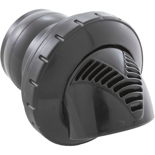 Inlet Fitting, Infusion Venturi,1-1/2"s Self Align, Black