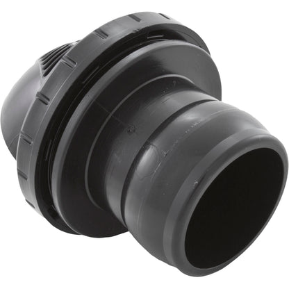 Inlet Fitting, Infusion Venturi,1-1/2"s Self Align, Black