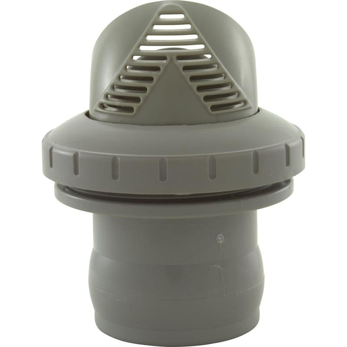Inlet Ftng, Infusion Venturi, 1-1/2"s Self Align, Lt Gry, PKG 4