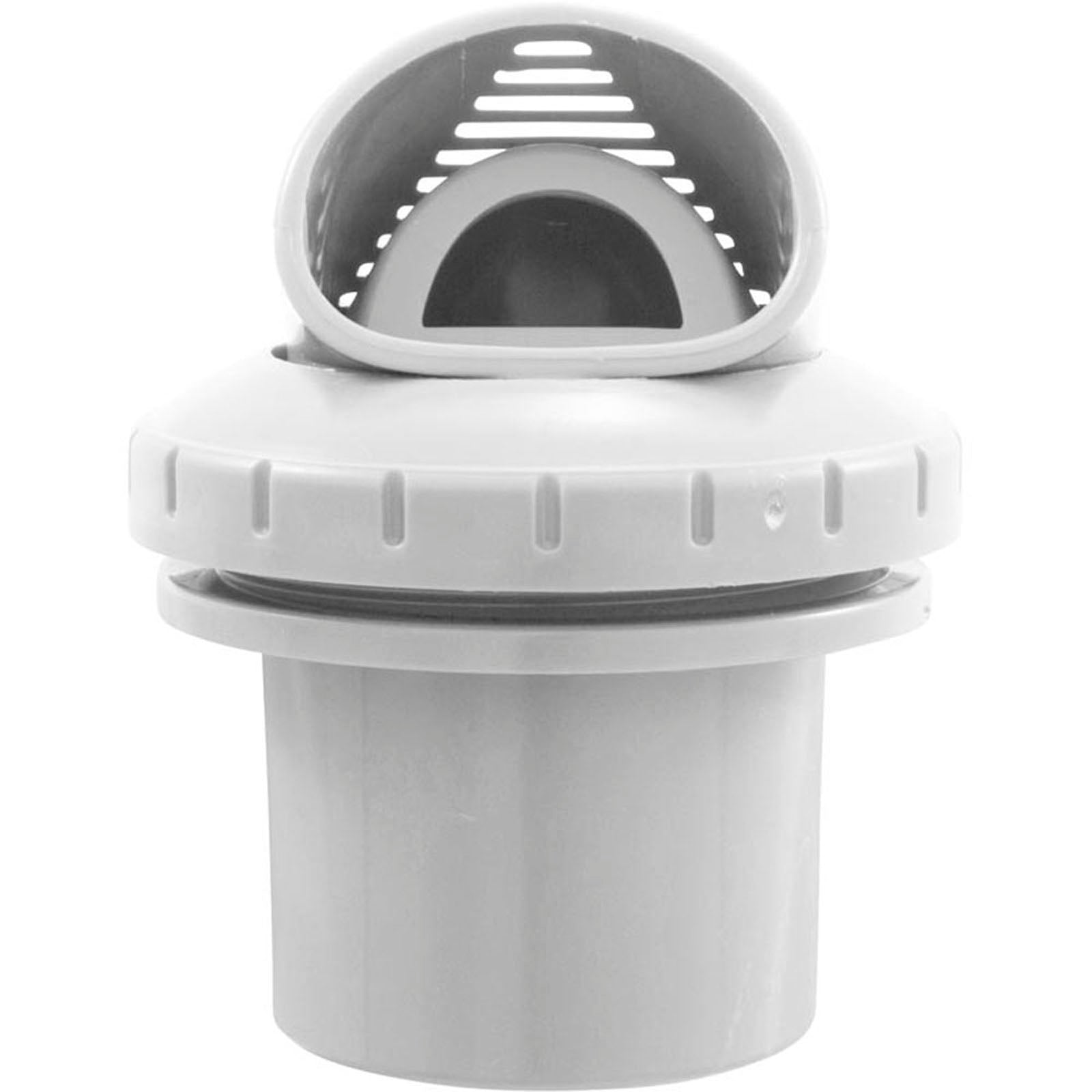 Inlet Fitting, Infusion Venturi, 1-1/2" Insider, White
