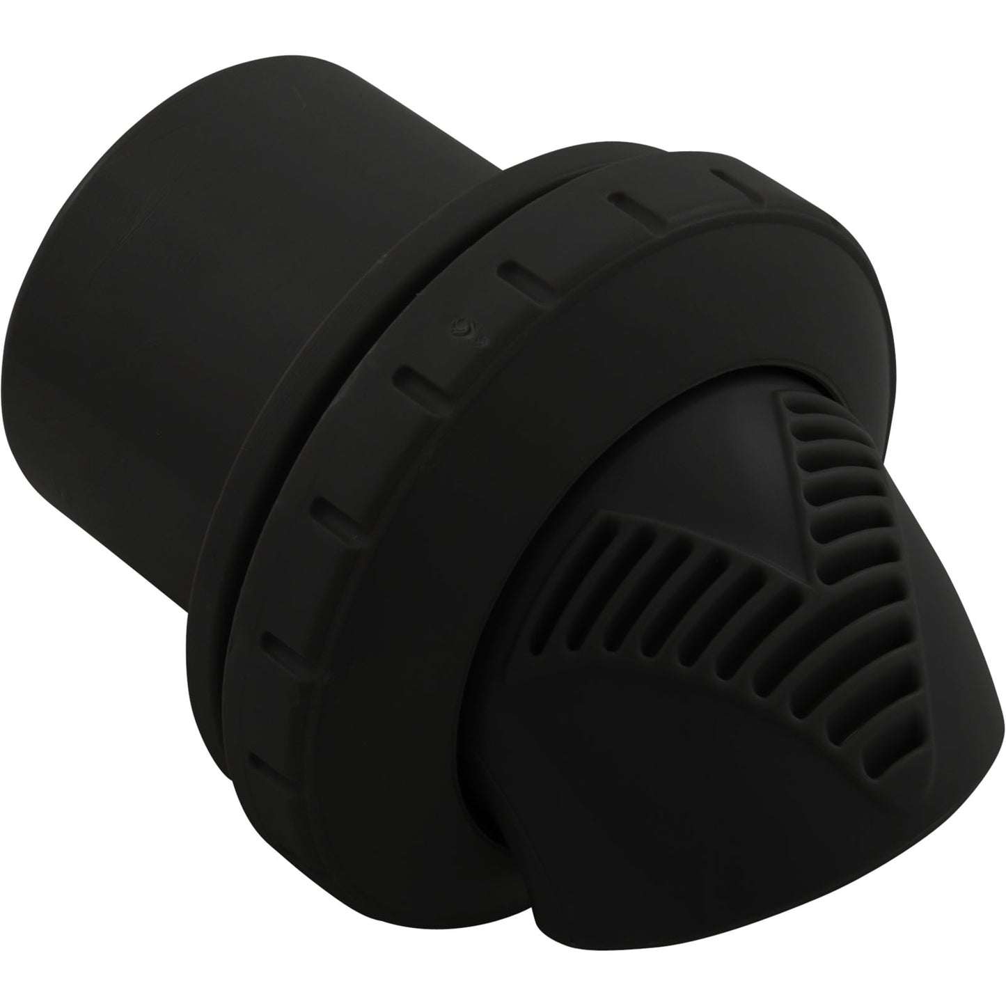 Inlet Fitting, Infusion Venturi, 1-1/2" Insider, Black