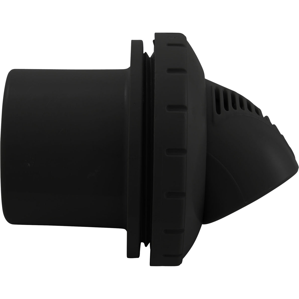 Inlet Fitting, Infusion Venturi, 1-1/2" Insider, Black