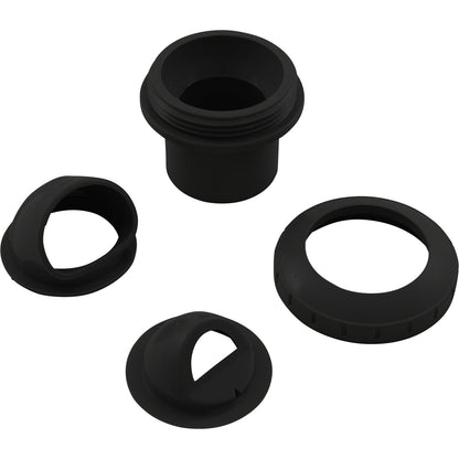 Inlet Fitting, Infusion Venturi, 1-1/2" Insider, Black