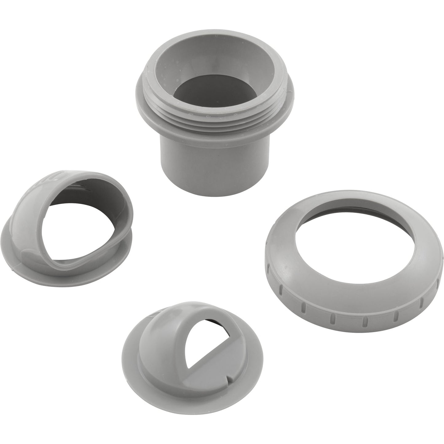 Inlet Fitting, Infusion Venturi, 1-1/2" Insider, Light Gray
