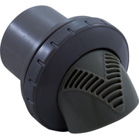 Inlet Fitting, Infusion Venturi, 1-1/2" Insider, Lt Gry, Pkg 4