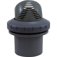 Inlet Fitting, Infusion Venturi, 1-1/2" Insider, Lt Gry, Pkg 4
