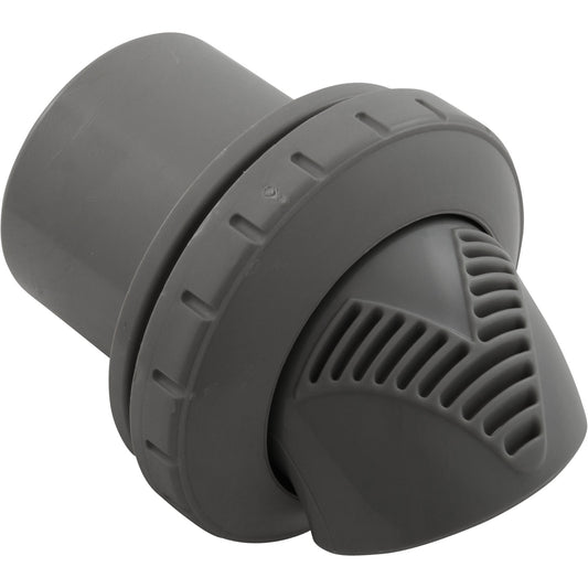 Inlet Fitting, Infusion Venturi, 1-1/2" Insider, Dark Gray