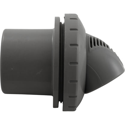 Accesorio de entrada, Venturi de infusión, 1-1/2" de diámetro interior, gris oscuro