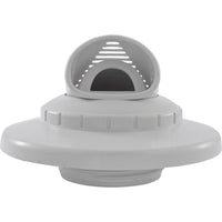 Inlet Fitting, Infusion Venturi, 1-1/2"mpt, w/Flange, White