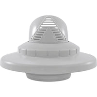 Inlet Fitting, Infusion Venturi, 1-1/2"mpt, w/Flange, White