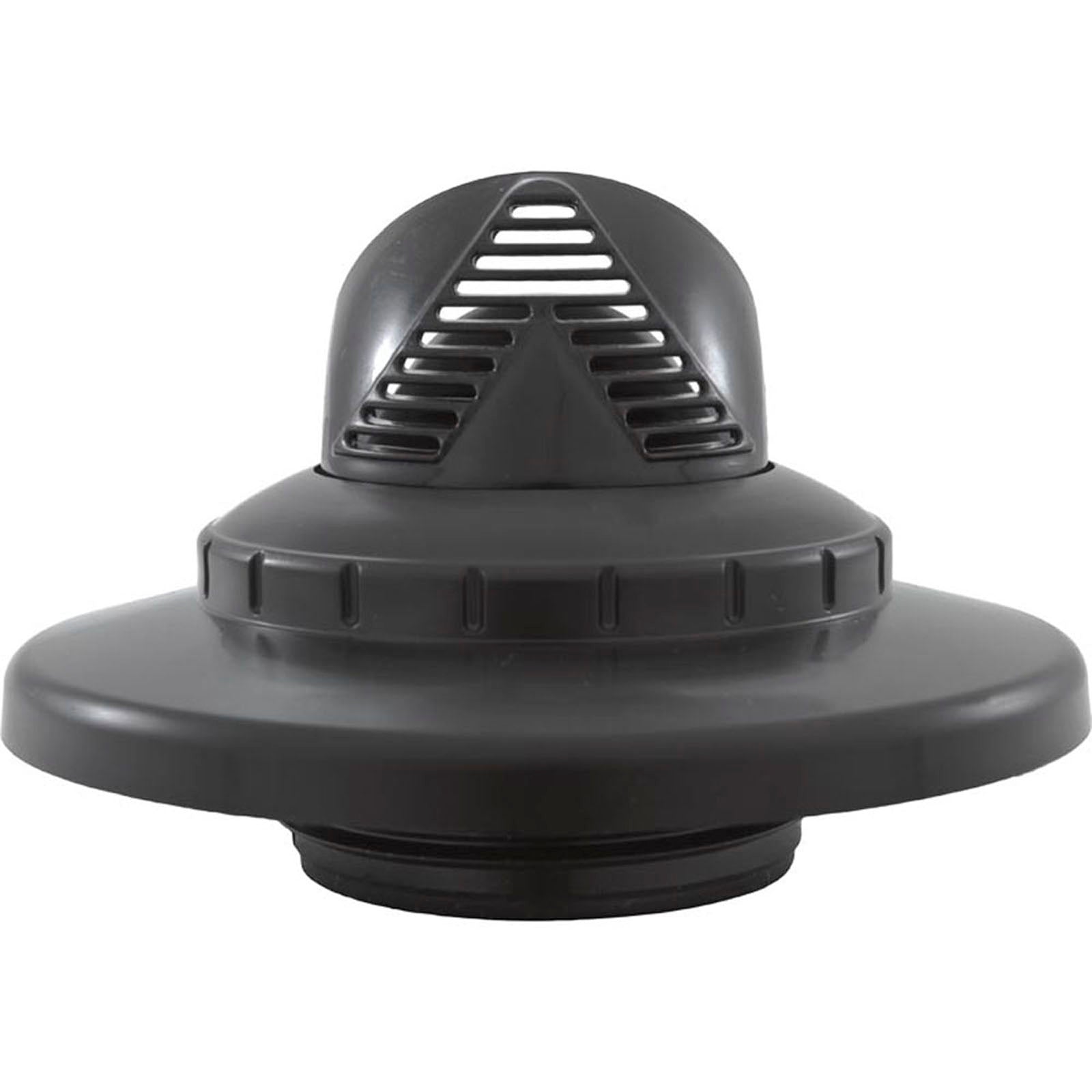 Inlet Fitting, Infusion Venturi, 1-1/2"mpt, w/Flange, Black