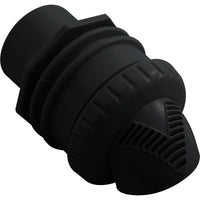 Inlet Fitting, Infusion Venturi, 1-1/2" Spigot, Black