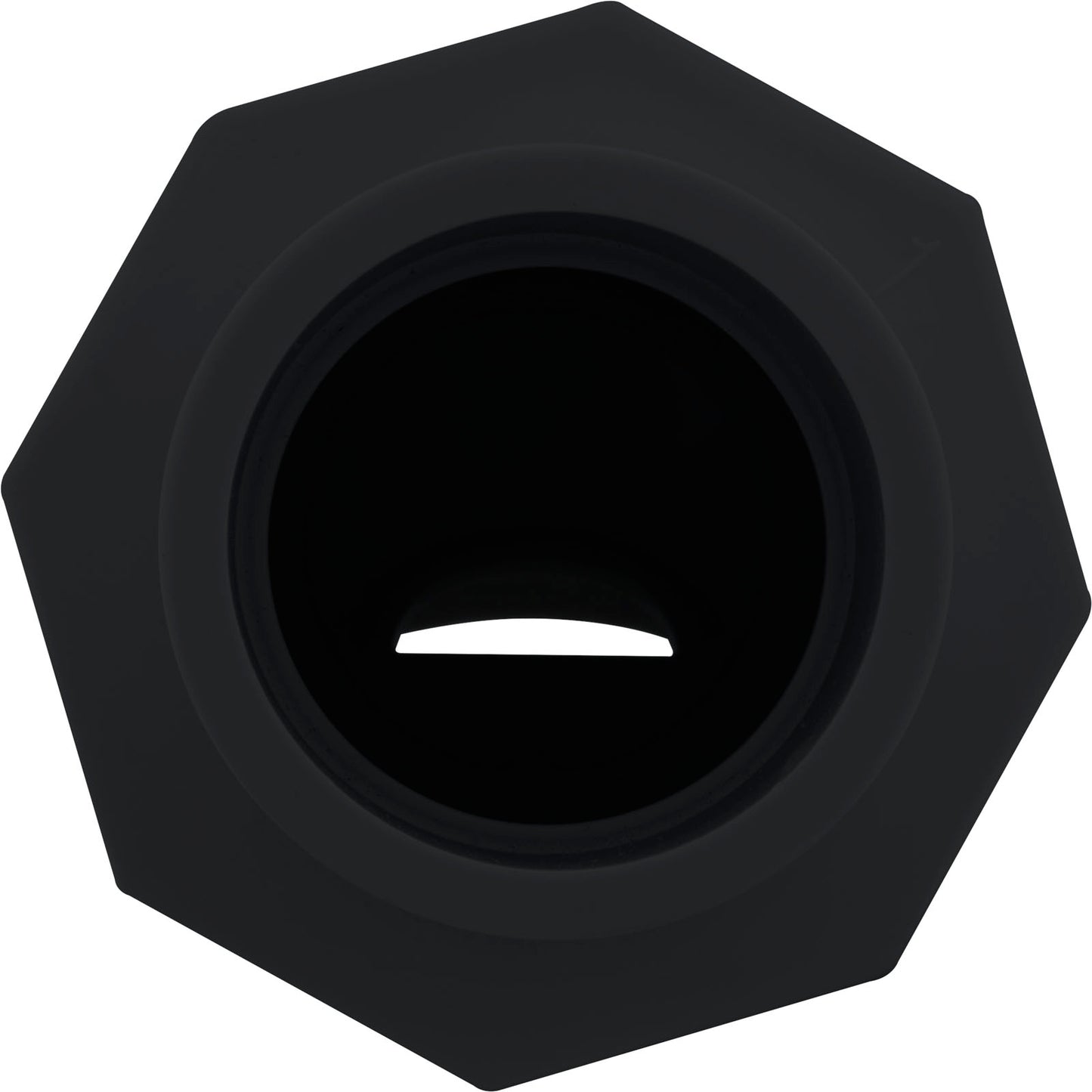 Accesorio de entrada, Venturi de infusión, espita de 1-1/2", color negro