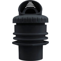 Inlet Fitting, Infusion Venturi, 1-1/2" Spigot, Black