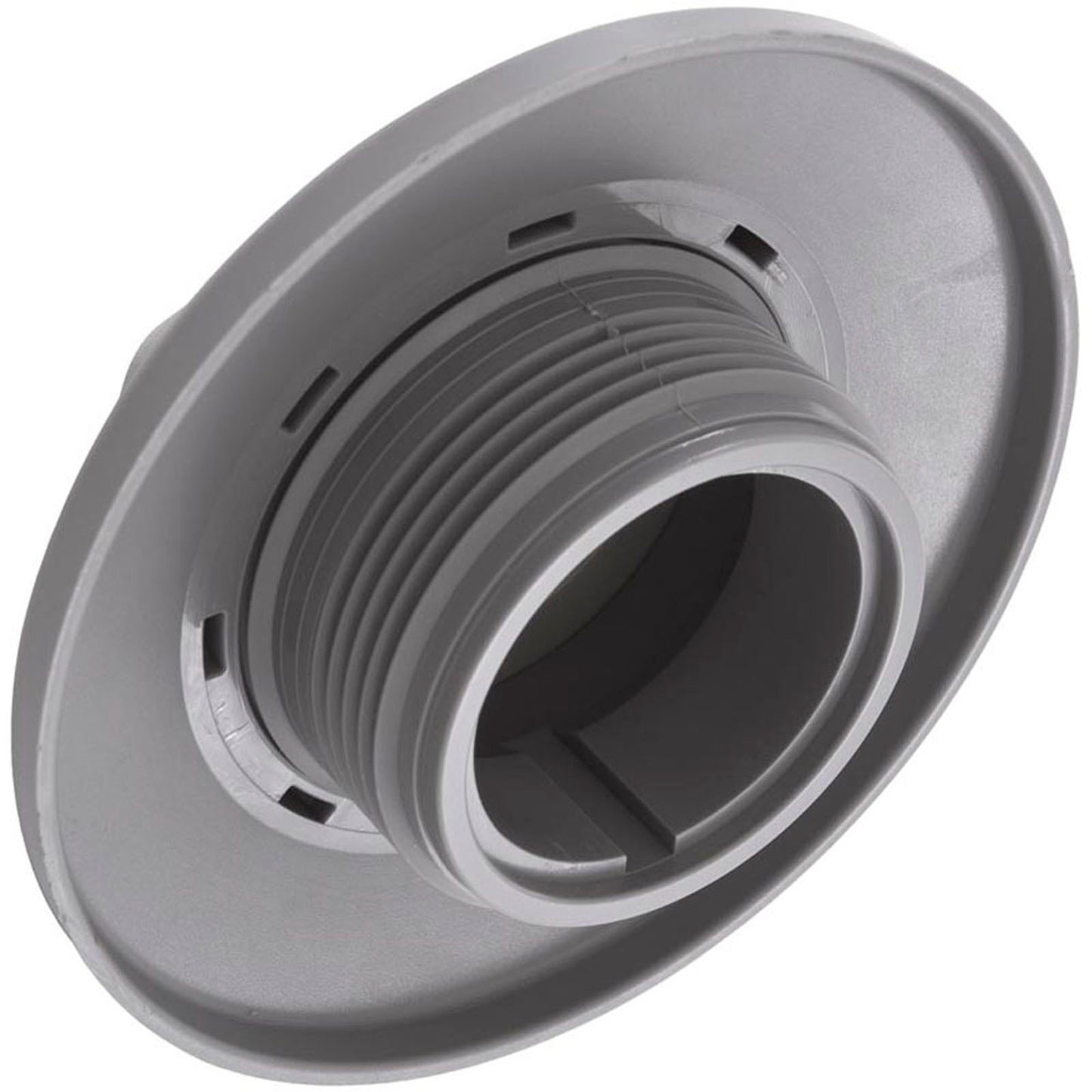Inlet Fitting, Infusion Venturi, 1-1/2"mpt, w/Flange, Light Gray