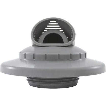 Inlet Fitting, Infusion Venturi, 1-1/2"mpt, w/Flange, Light Gray