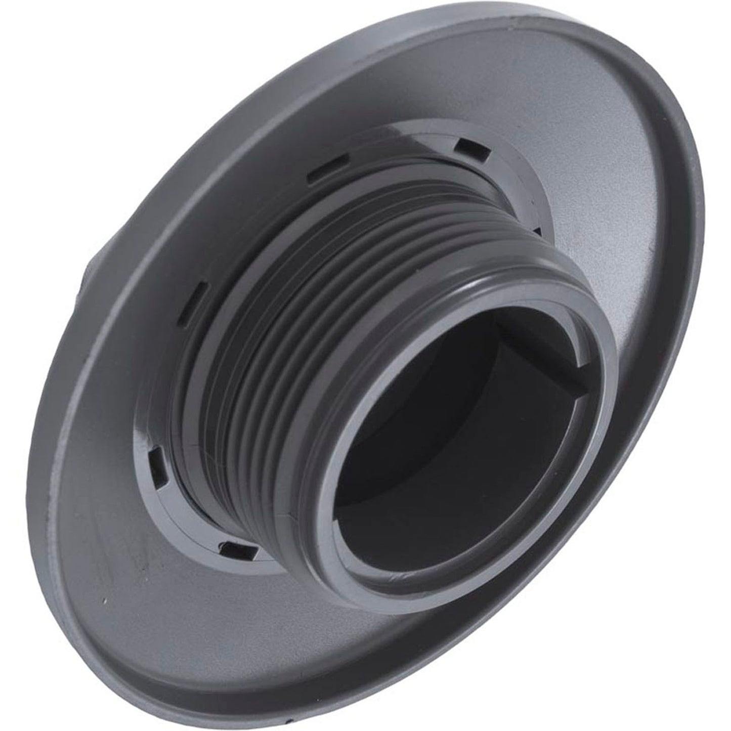 Accesorio de entrada, Venturi de infusión, 1-1/2"mpt, con brida, gris oscuro